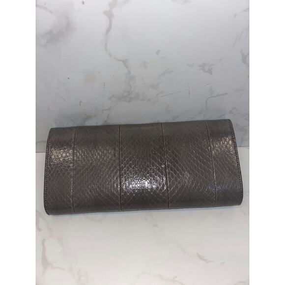 Gucci GG Marmont Envelope Clutch in Grey Leather - Like New - Picture 4 of 6